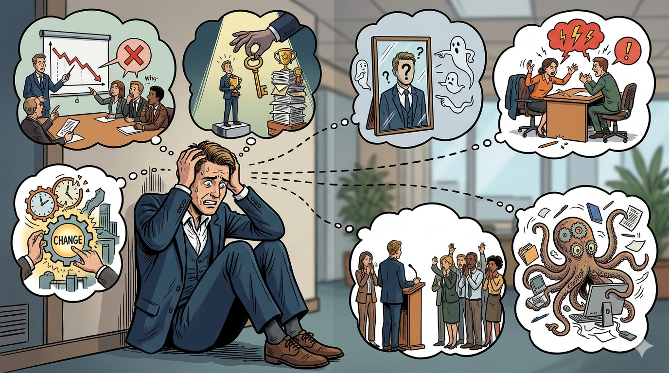 7 страхов руководителя, которые мешают принимать решения и расти